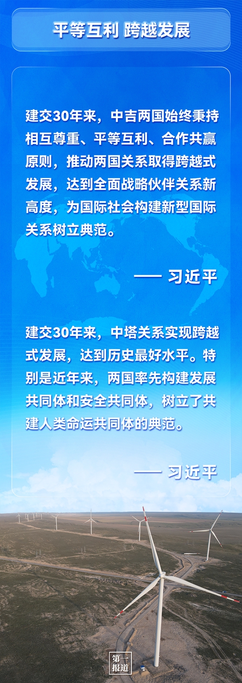 第一報(bào)道 | 建交三十年，習(xí)主席這樣評(píng)價(jià)與中亞五國(guó)關(guān)系