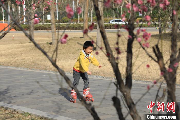 小朋友公園里玩耍?！∴囆?攝