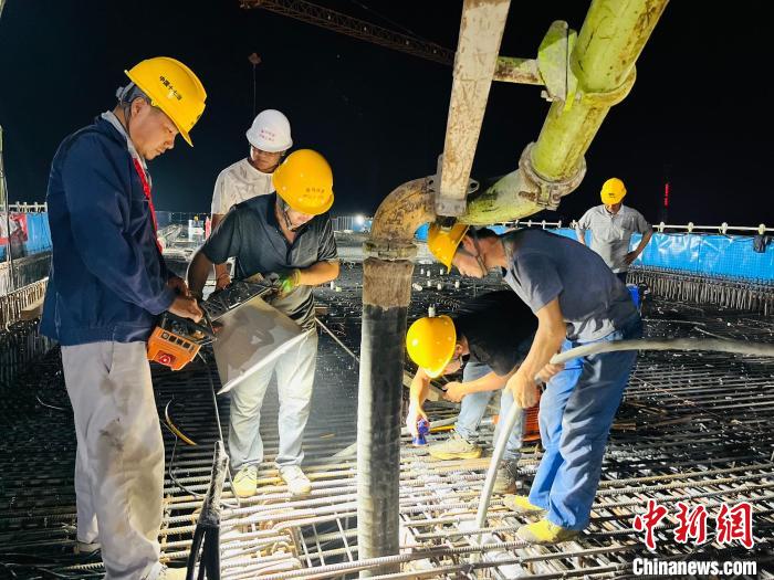 巢馬城際鐵路江北段建設(shè)取得重要進展