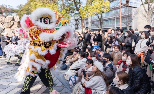 活動現(xiàn)場。中國駐大阪旅游辦事處供圖