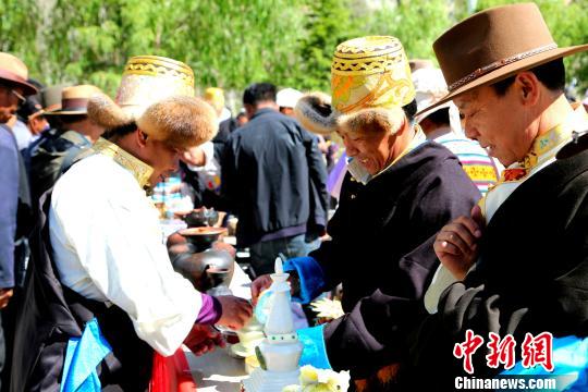 西藏瓊結(jié)多項非遺集體亮相 呈優(yōu)秀傳統(tǒng)文化盛宴