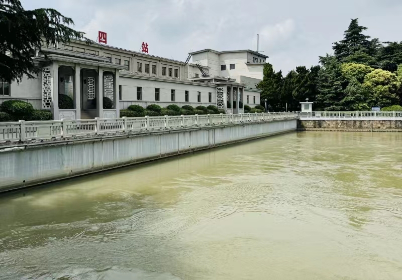 江都水利樞紐。受訪對象供圖