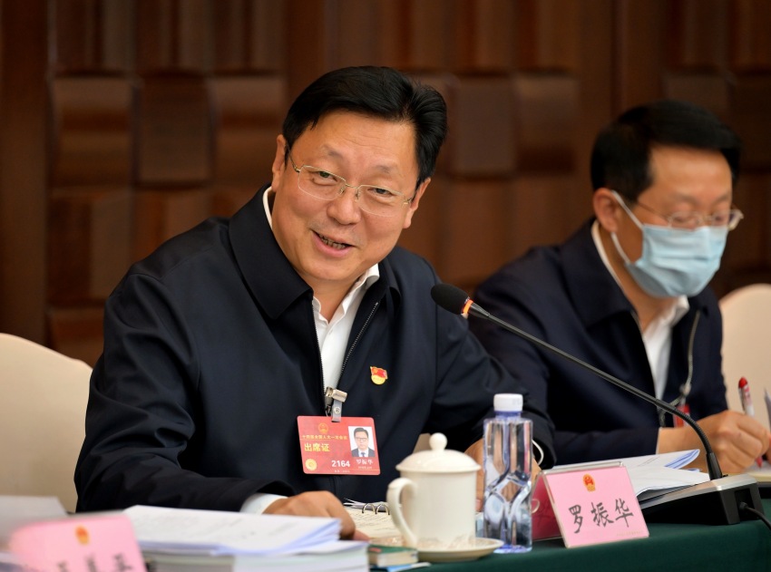 全國(guó)人大代表羅振華。